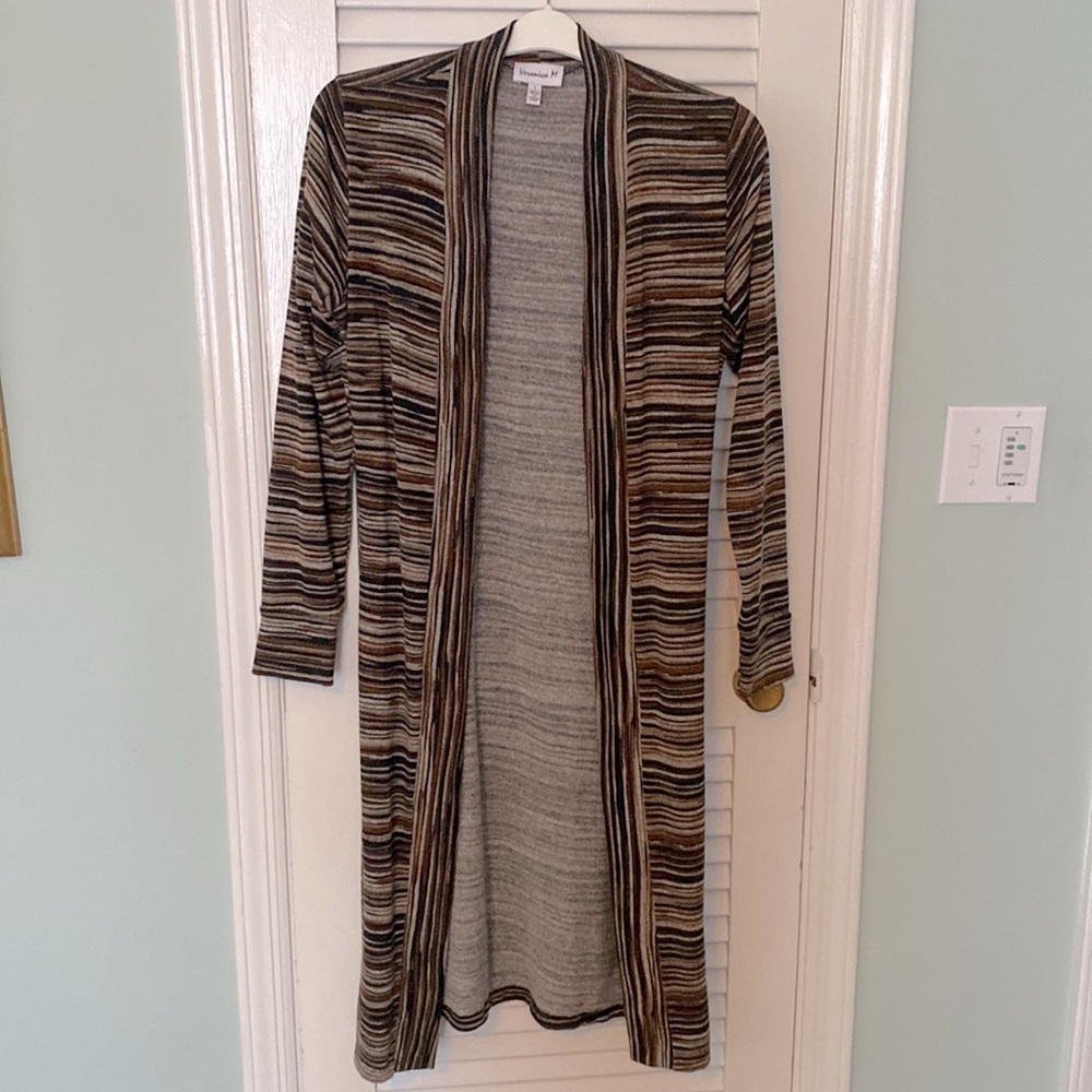 Veronica M open from duster length sweater